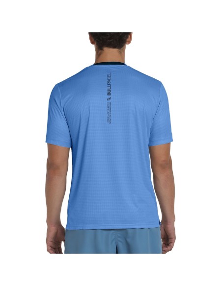 CAMISETA BULLPADEL BEQUE 995 AZUL ATOMICO | Ofertas de pádel